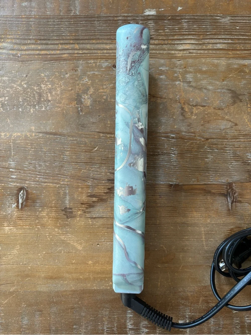 CHI 1” Ceramic Flat Iron Blue/Green Marble “True Gem” SPECIAL EDITION